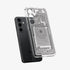 ACS07294 - Galaxy S24 Ultra Case Ultra Hybrid Zero One in Zero One White showing the back